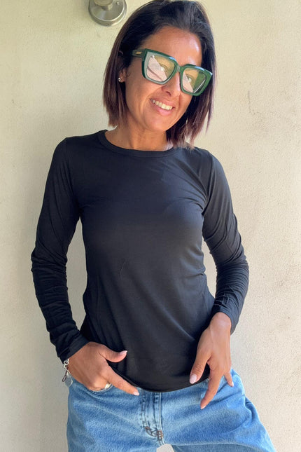 Maglia basica manica lunga