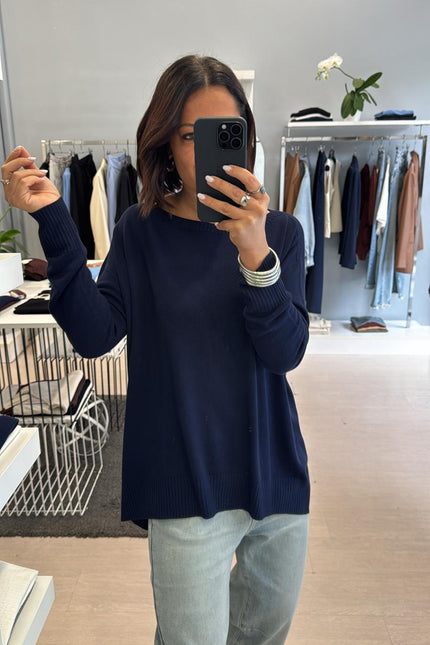 Scollo barca over blu