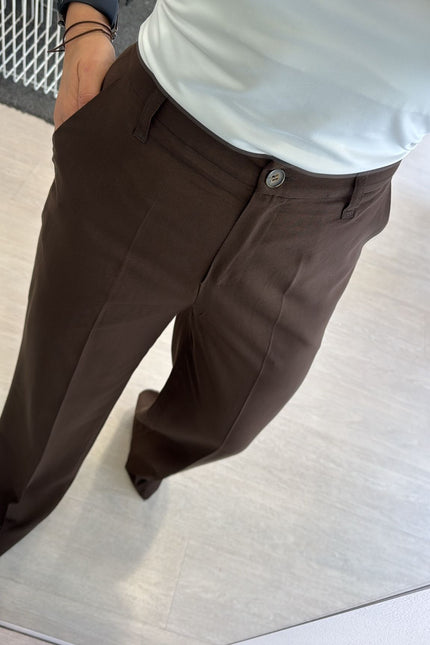 Pantalone completo cioccolato ak