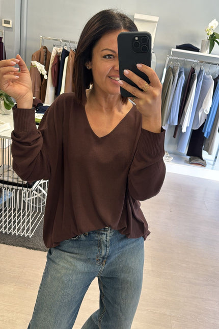 Scollo V over cioccolato