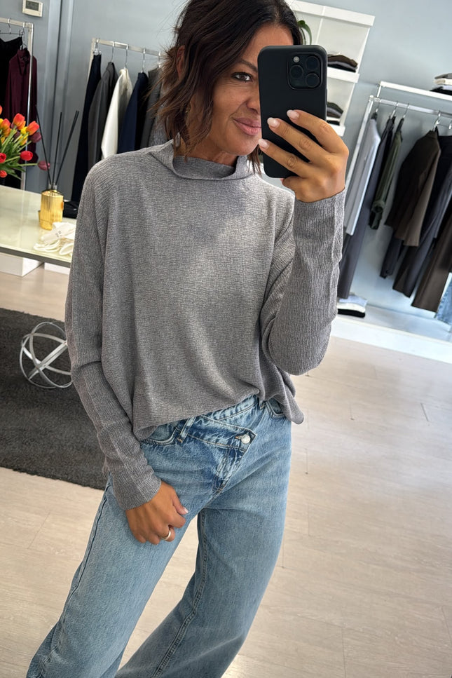 Lupetto kimono grigio kn