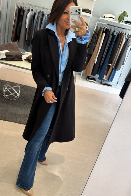 Cappotto nero Ak