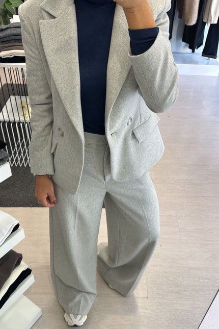 Giacca grigio melange