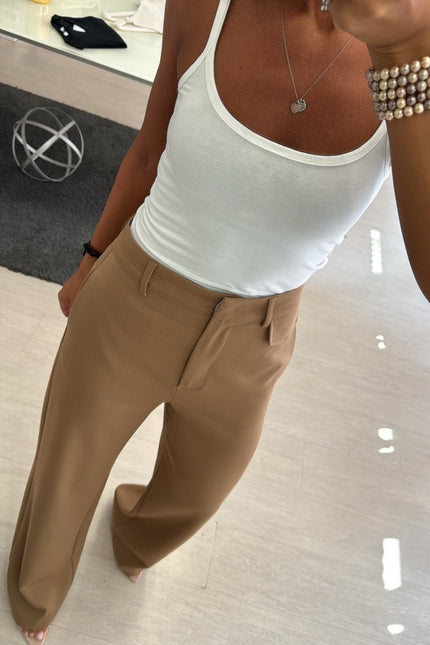 Pantalone cammello completo ak