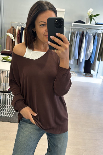 Scollo V over cioccolato