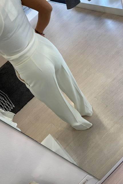 Pantalone completo bianco kk