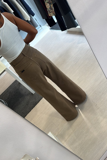 Jeans wide leg kaki kk