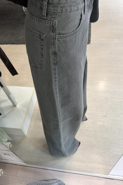 Jeans grigio palazzo kk