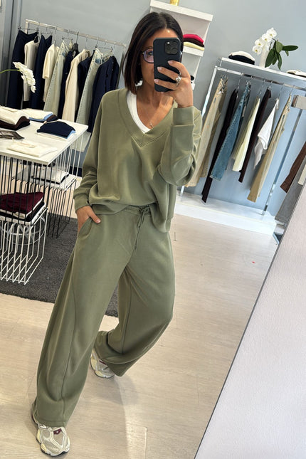 Pantalone felpa army kn