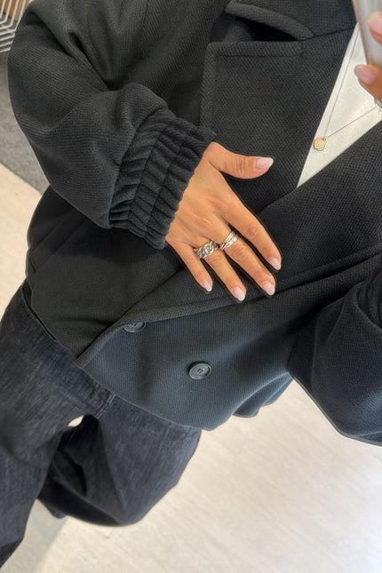 Cappotto bomber nero kk