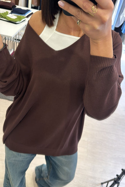 Scollo V over cioccolato