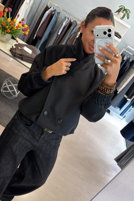 Cappotto bomber nero kk