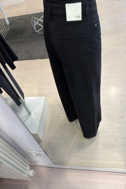 Jeans gamba dritta Nero Ic