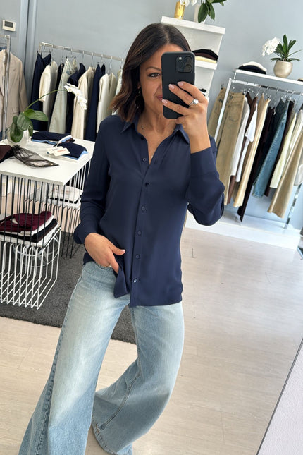 Camicia Atelier blu navy