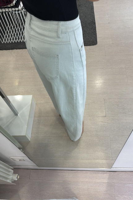 Jeans chiaro barrel