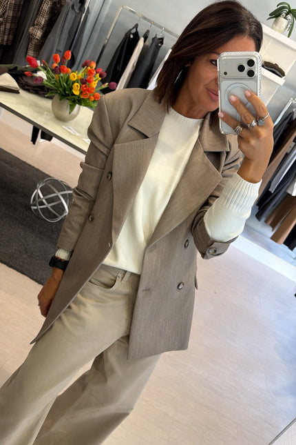 Girocollo bianco kn