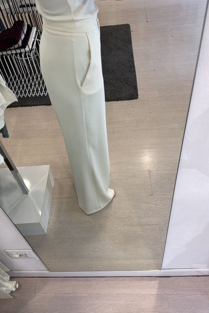 Pantalone completo bianco kk