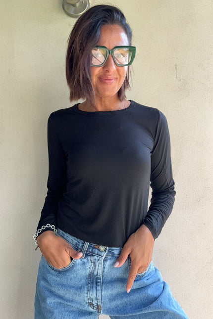 Maglia basica manica lunga