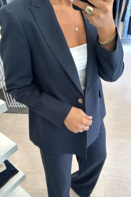 Giacca completo blu navy ak