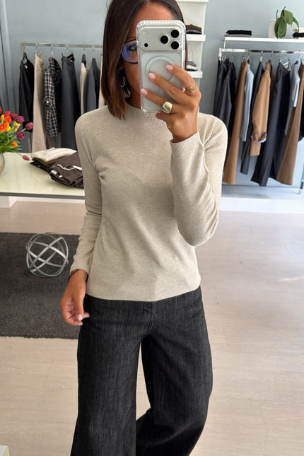 Maglia girocollo cashmere kk