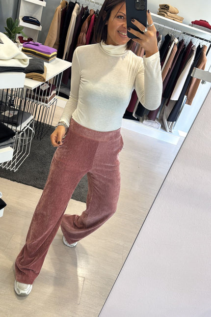 Pantalone velluto phard