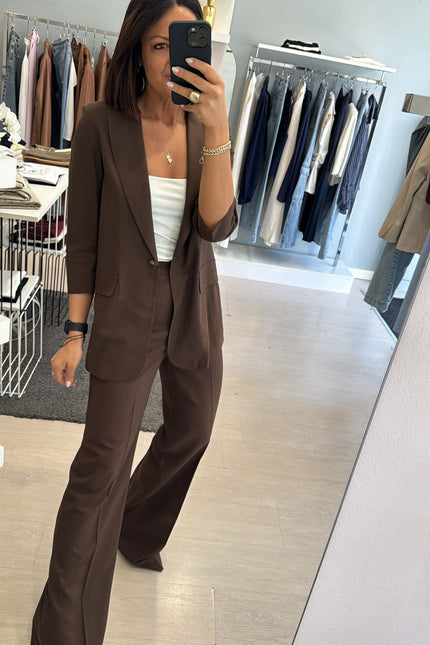 Pantalone completo cioccolato ak