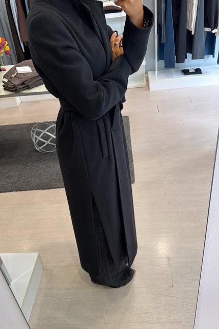 Cappotto lungo nero kk