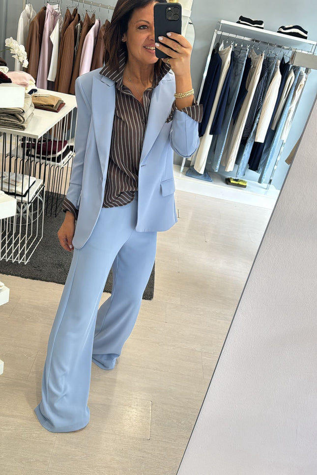 Camicia cioccolato oversize cc