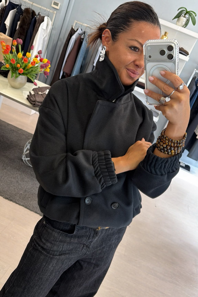 Cappotto bomber nero kk
