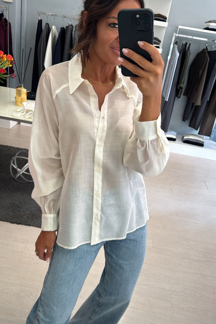 Camicia Lyocell latte ak