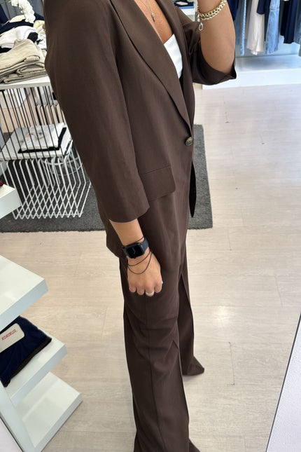 Giacca completo cioccolato ak