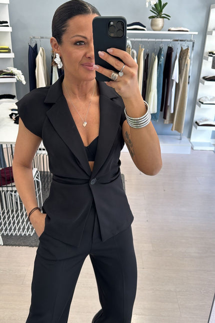 Gilet completo nero kk