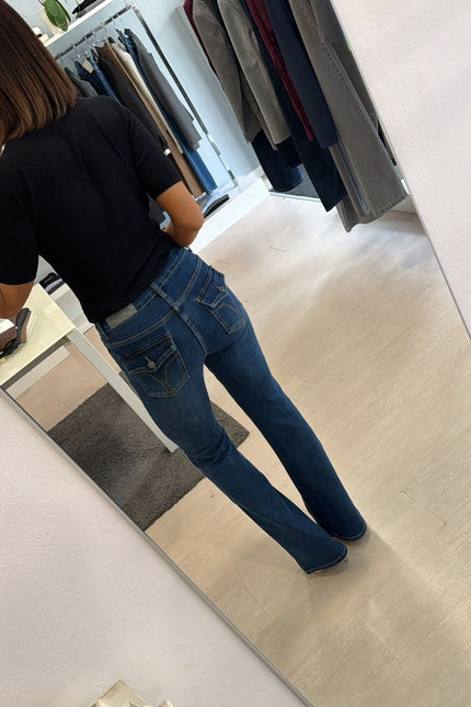 Jeans Flare denim medio cc