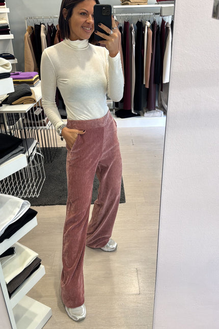 Pantalone velluto phard