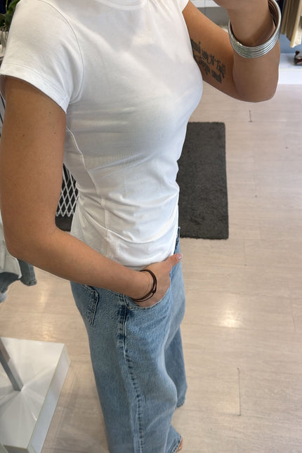 T-shirt slim bianca cc