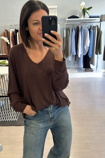 Scollo V over cioccolato