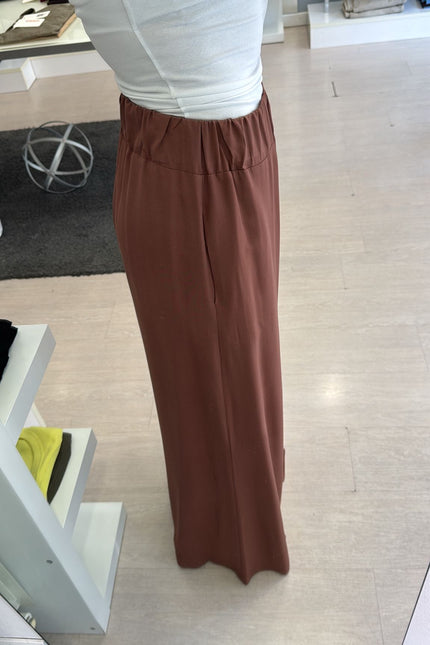 Pantalone viscosa tabacco cc