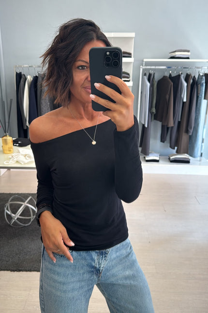 Maglia second skin nera kn