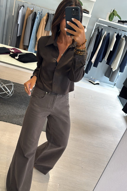 Camicia cioccolato ak