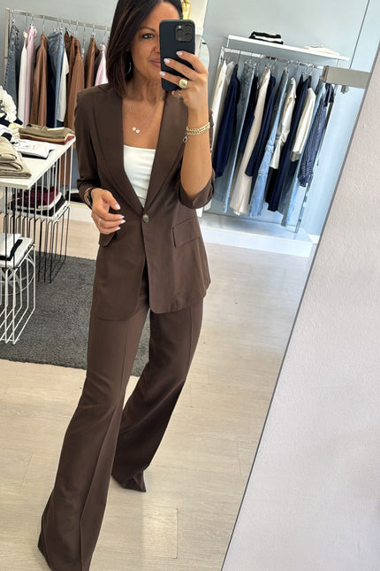 Pantalone completo cioccolato ak