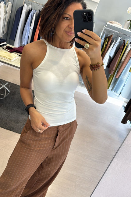 Canotta bianca kk