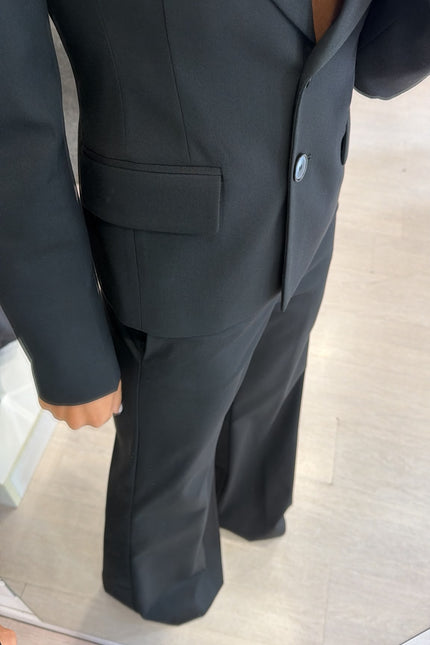 Giacca slim completo Nero Kn