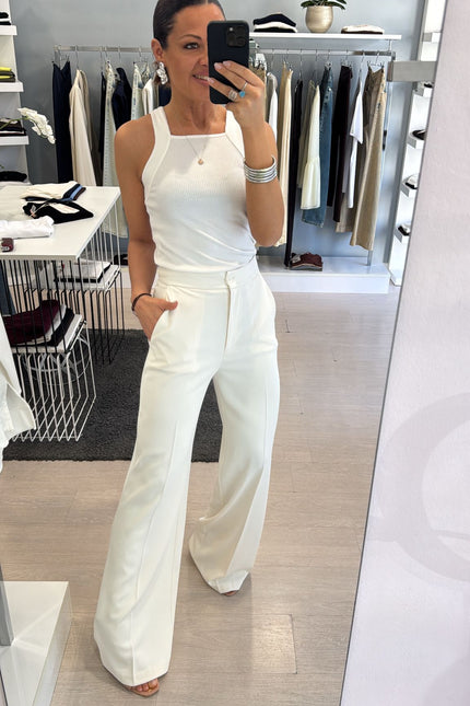 Pantalone completo bianco kk