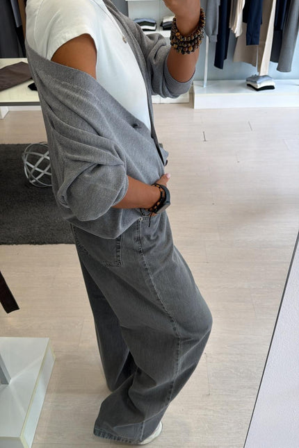 Jeans grigio palazzo kk