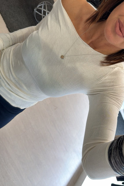 Maglia bianca fiammata kk
