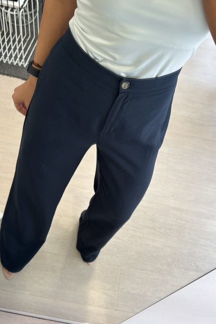 Pantalone completo blu navy ak