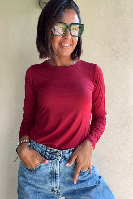 Maglia basica manica lunga